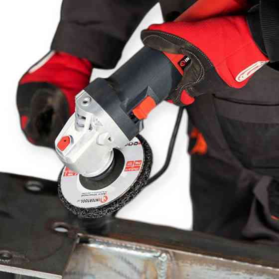 Коло зачистне по металу зі спіненого абразиву "корал" 125х13 мм чорний (середньої жорсткості) Мукачево