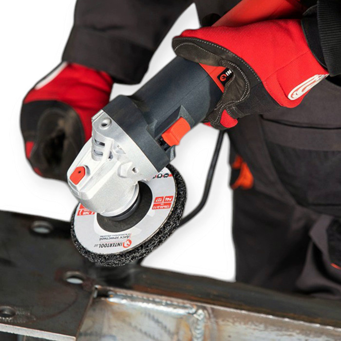 Круг зачистной по металлу из вспененного абразива 