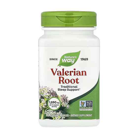 Екстракт коріння валеріани Nature's Way Valerian Root - 100 vcaps Луцьк