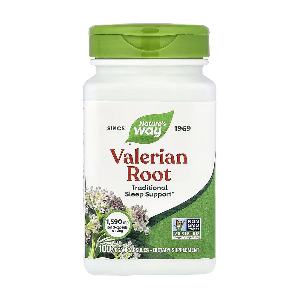 Екстракт коріння валеріани Nature's Way Valerian Root - 100 vcaps Луцьк - фото 1