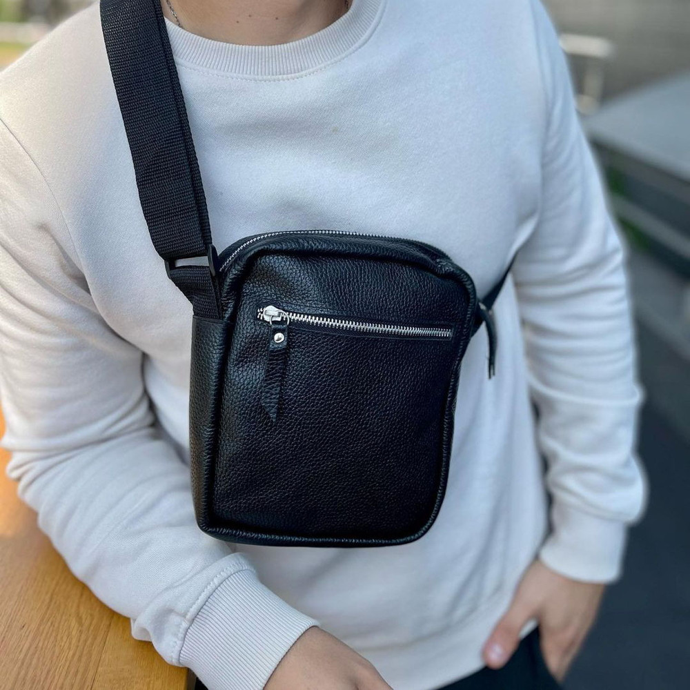 Почтовая сумка для документов, Деловая сумка мессенджер Мужская деловая кросс-боди VB-74 Львов - изображение 17