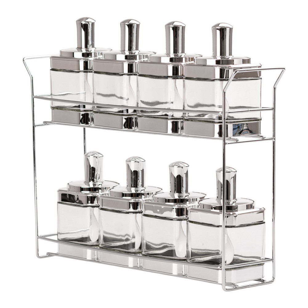 Набір скляних банок для сипучих продуктів, 8 шт. Київ - фото 4