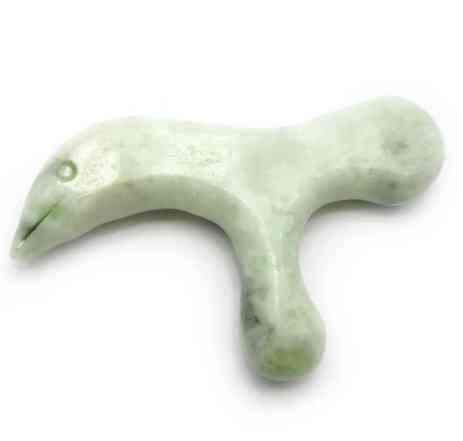 Масажер із натурального нефриту гуаша Київ