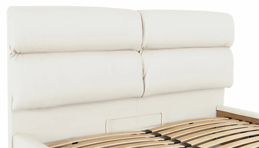 Ліжко Oxford VIP 140 х 190 см Fly 2200 З додатковою металевою цільнозварною рамою Білий Київ - фото 6