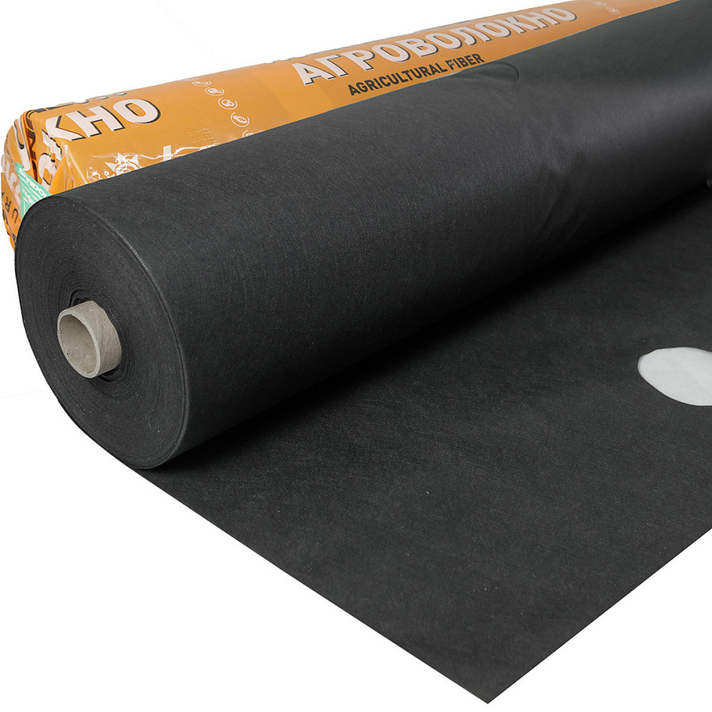 Агроволокно 50 г/м², 1.07×100 м чорне з перфорацією 2 отвори Дніпро - фото 3