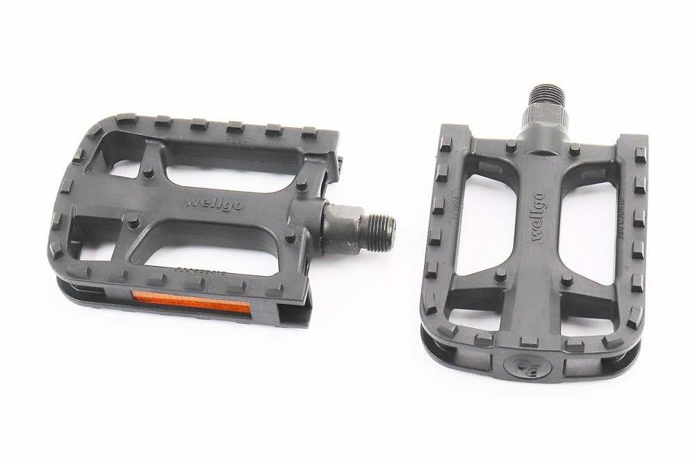 Педалі MTB 9/16" (113x78.5x23mm) пластикові, чорні LU-883DU Київ - фото 1