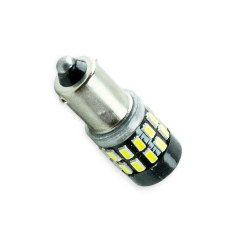 Автолампа светодиодная А 12-4 лазер. WHITE 30 SMD 3014 линза драйвер 360Lm Мукачево - изображение 1