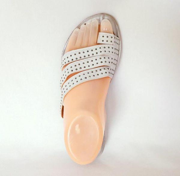 Женские Тапочки Шлёпанцы Сланцы Вьетнамки Белые (размеры: 36) Днепр - изображение 7