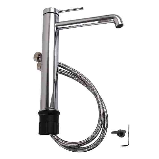 Змішувач для умивальника TOPAZ LOFT TLF 32203-H75-C, Шланги TAQ-M0855 Луцк