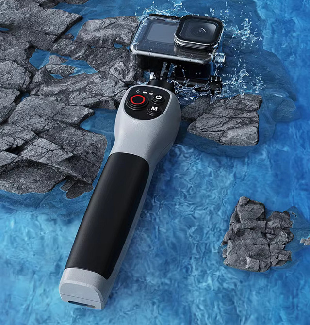 Монопод-аквапод GoPro з пультом для зйомки під водою Telesin GP-WBT-001 Київ - фото 7