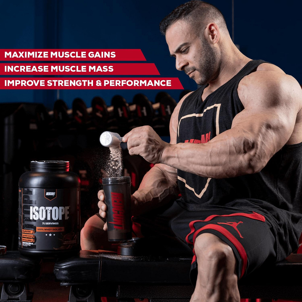 Протеин Redcon1 Isotope 100% Whey Isolate Protein 2251 г, Peanut Butter Chocolate Луцк - изображение 4