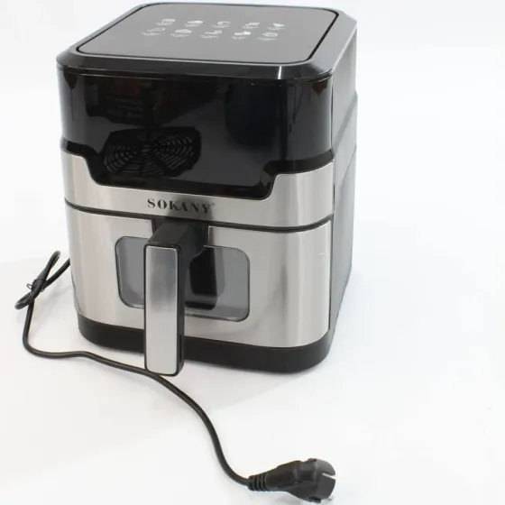 Аерофритурниця SK-10057 8 л з таймером та регулюванням температури 80–200°C для здорової їжї Одеса