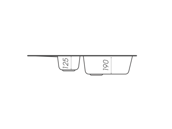 PLATINUM Гранітна мийка для кухні Platinum 7850W TOSKANA матова Чорна Київ