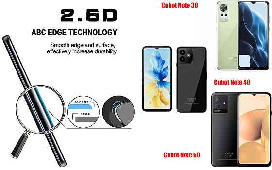 Защитное стекло ArmorGlass для Cubot Note 30, Cubot Note 40, Cubot Note 50 – устойчивое к царапинам и ударам Киев