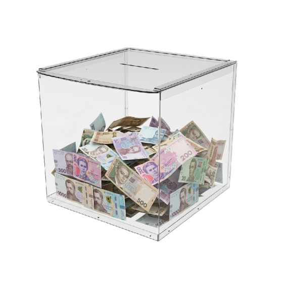 Скринька для пожертвувань EKOSTAR 300х300х300 Київ