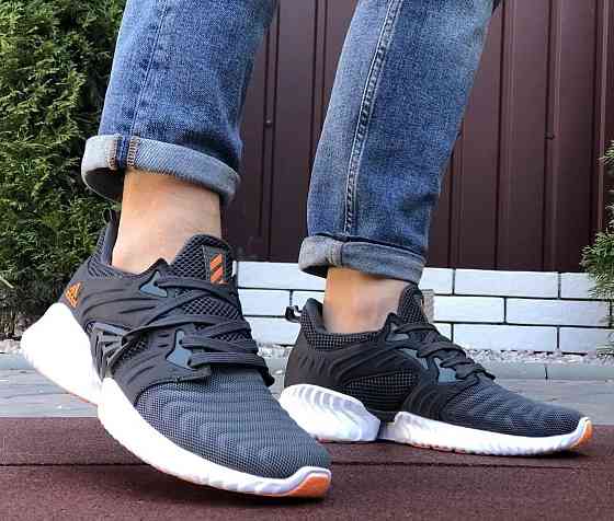 Кросівки Чоловічі Adidas Alphabounce Сірі Адідас (розміри: 42,43,44,45) Відео Огляд Дніпро