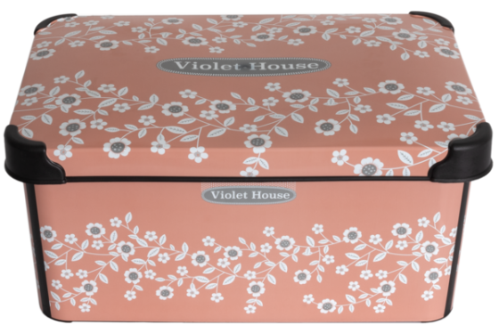 Контейнер Violet House 0647 DECOR POWDER FLOWERS 10 л (6821267) Киев
