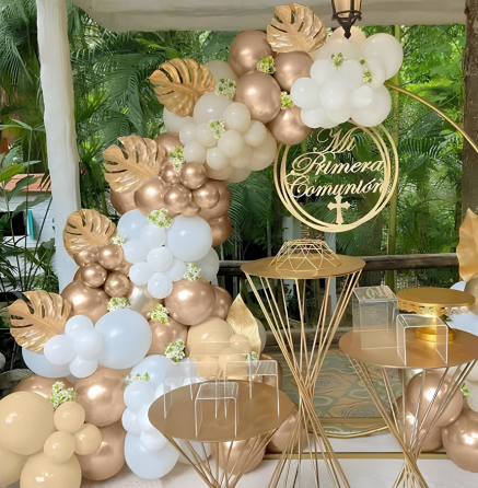 Набір повітряних кульок «Золота Монстера» для урочистості, латексні Кам'янець-Подільський