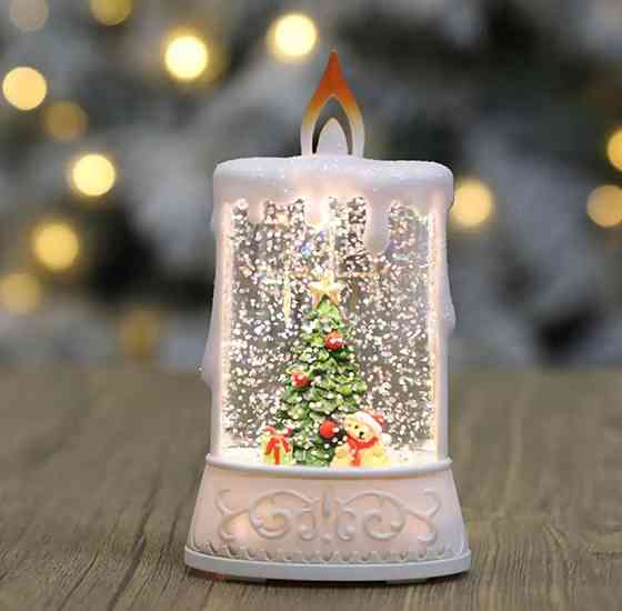 Нічник новорічний Свічка XMAS WDL 23005C 3577 Винница