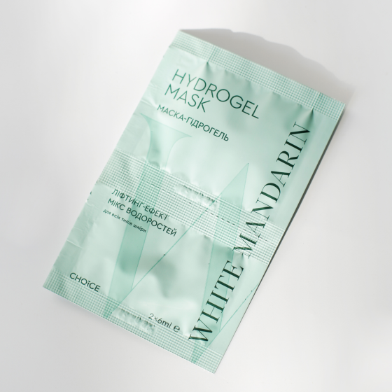 Маска-гідрогель Ліфтинг ефект White Mandarin 2х6 мл Київ