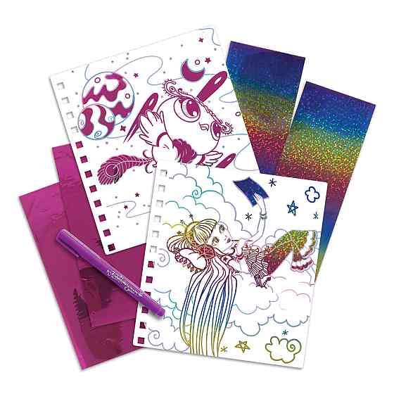 Набір для творчості – Скетчбук: Фантазійне мистецтво з фольги Дніпро