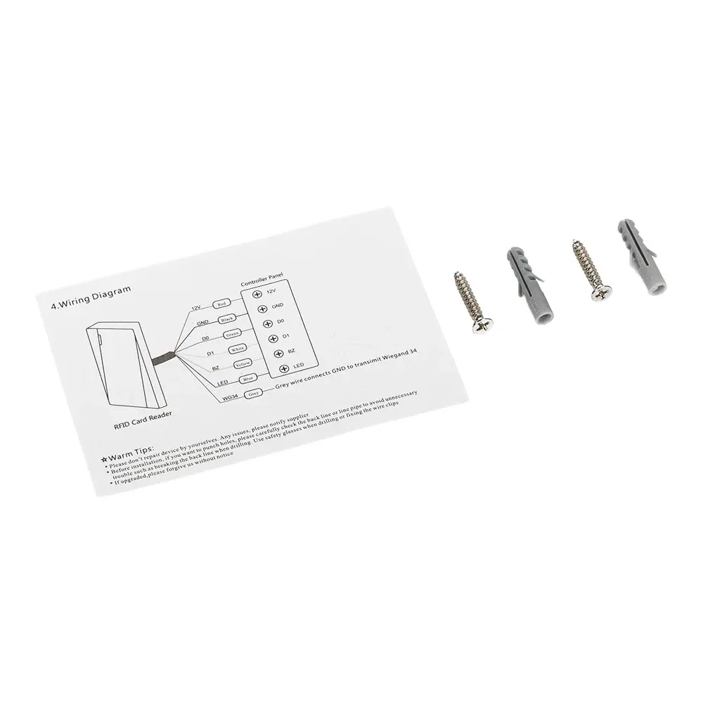 Зчитувач карт EM-Marine Trinix TRR-1201EW White водонепроникний (68-00027) Киев - изображение 8