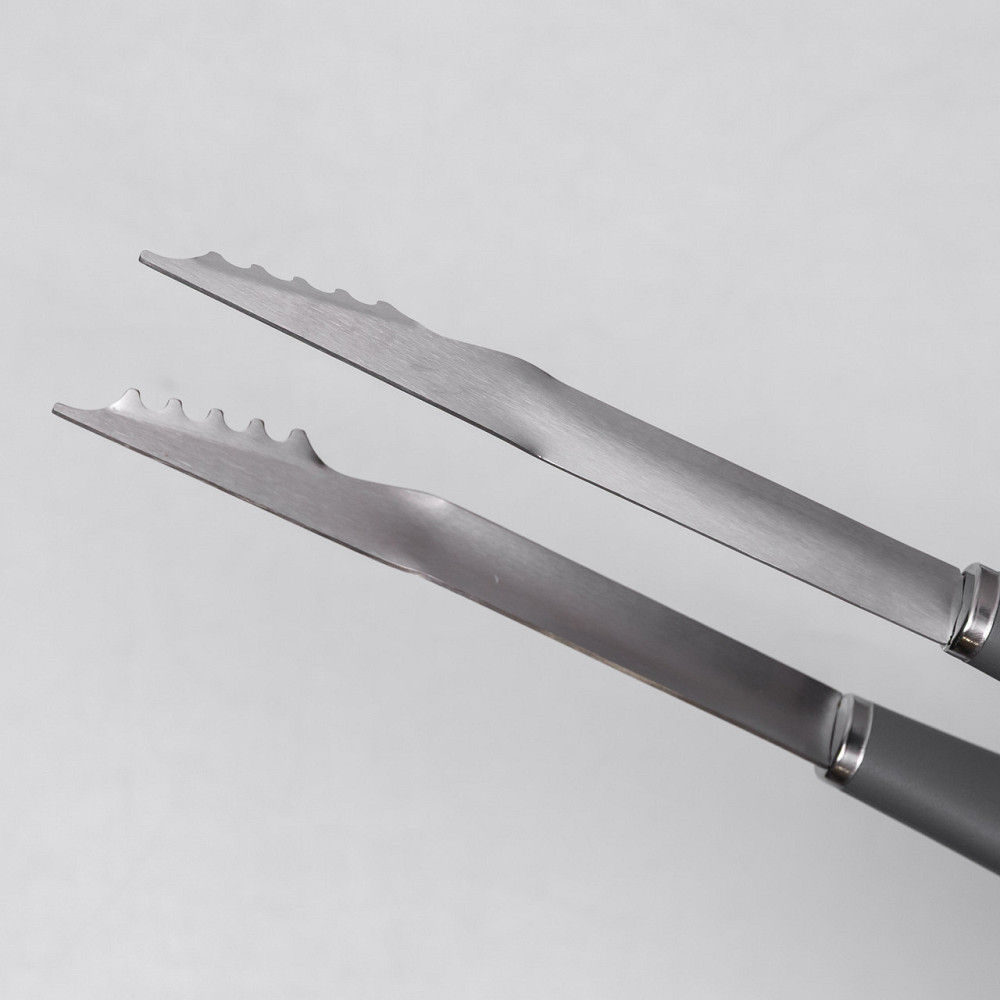 Набор для гриля BQ-6 из нержавеющей стали, 3 предмета, 45 см Киев - изображение 3