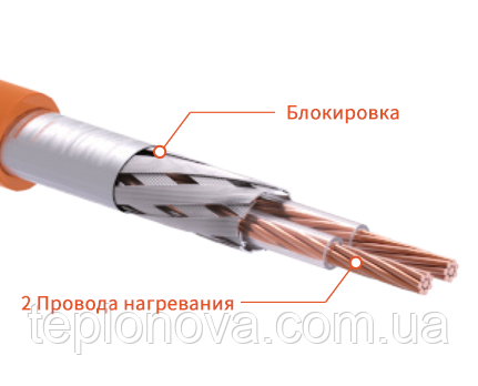 Тепла підлога електрична 1.2м² Enerpia UT-20 (200Вт) - (10 м/п) Нагрівальний кабель гріючий Чернівці - фото 3