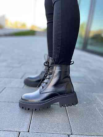 Черевики жіночі M.KRAFT 244 чорні (весна-осінь, шкіра натуральна) (4827) 36-40 37 Коломия