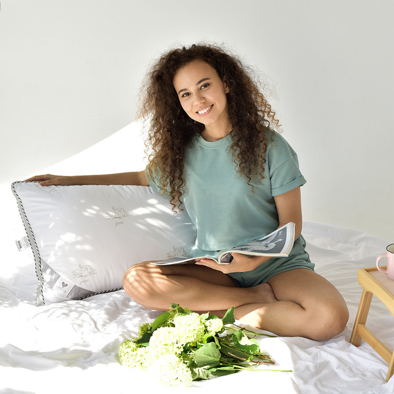 Подушка IDEIA Super Soft Classic 50х70 см с дышащим бортом для детей и подростков Черновцы - изображение 5