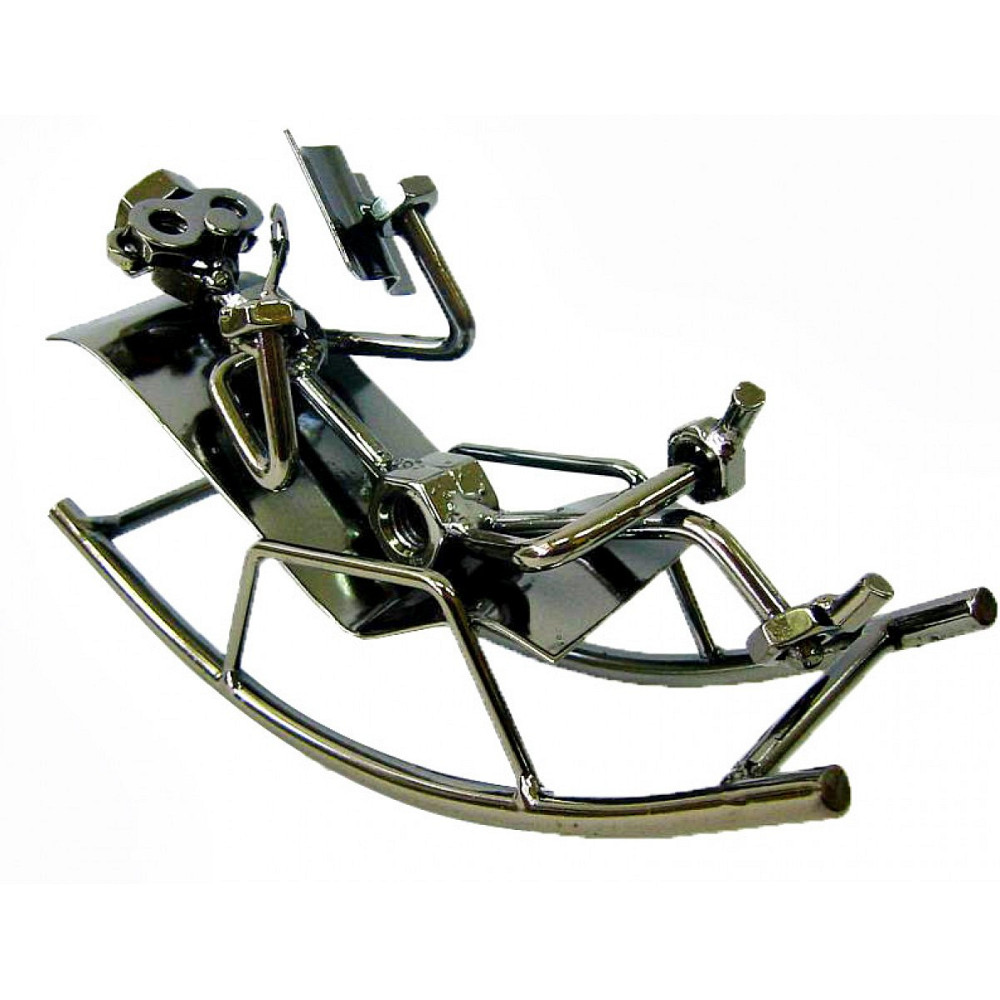 Статуэтка техно-арт Читатель Киев - изображение 1