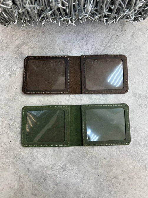 Обложка для удостоверения пограничной службы кожа Одесса - изображение 4