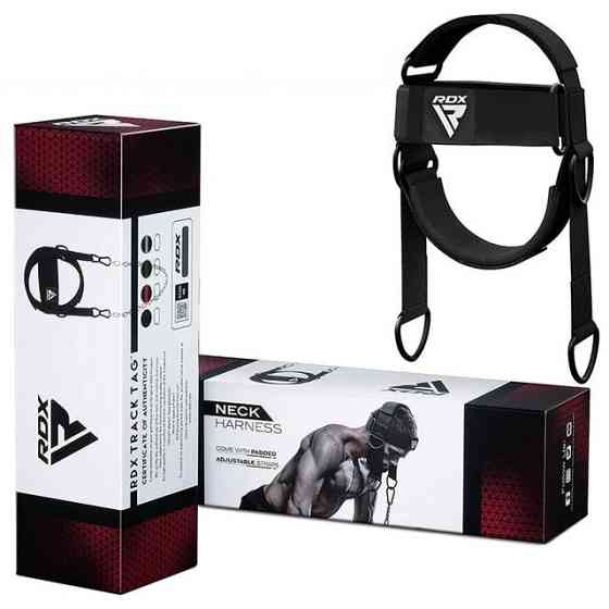Тяга для шиї RDX H2 Neck Harness Black Plus Каменское
