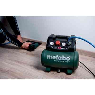 Компресор Metabo BASIC 160-6 W OF безолійний, 900Вт, 6л, 160л/хв, 8бар (601501000) Вінниця