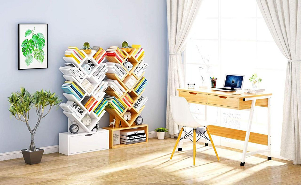 Книжковий стелаж "Рембрант 4" ваніль Миколаїв - фото 3