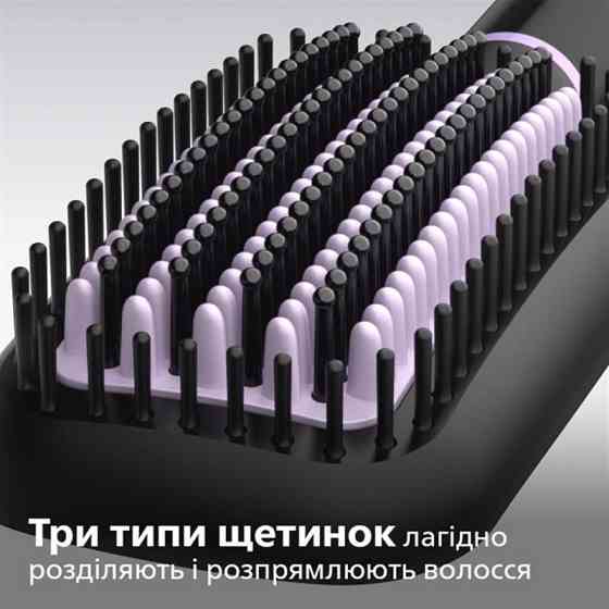 Щітка-випрямляч для волосся Philips StyleCare Essential BHH880/00 Чорний Харків