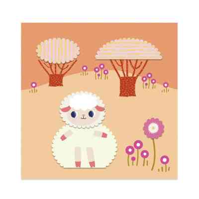 Набор для творчества Djeco Создание коллажа Фигурные картинки (DJ09057) Винница