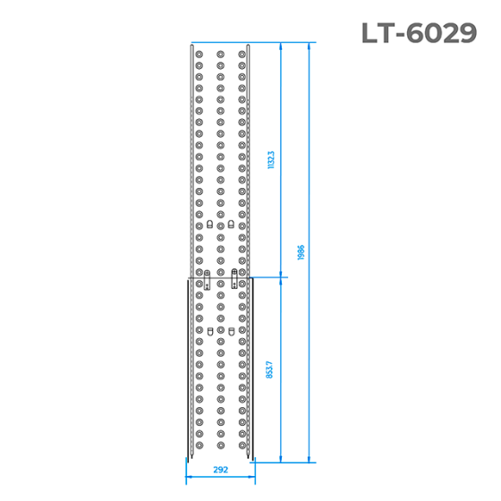 Робоча платформа до драбини LT-0029 INTERTOOL LT-6029 Київ
