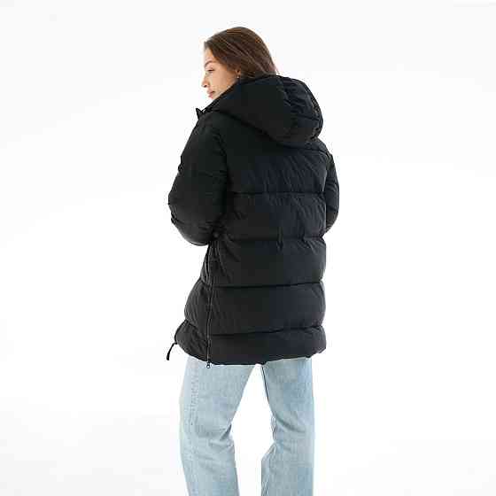 Зимова слінгокуртка / Пуховик для вагітних Бежевий Чорний Київ