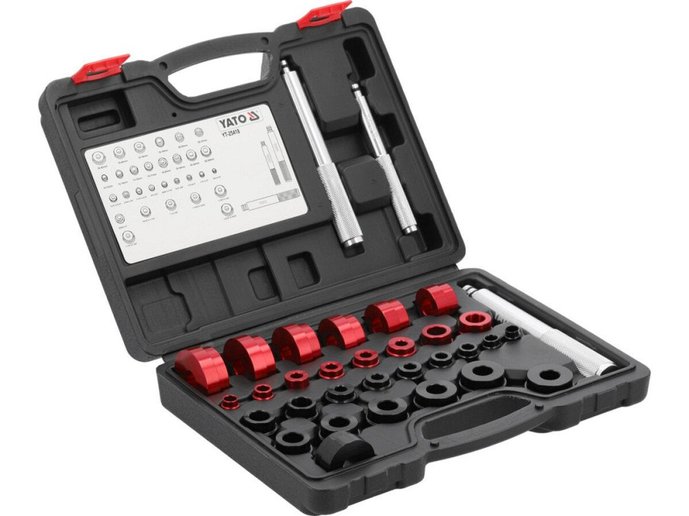 Засоби регуляції підшипників і сальників YATO: дюймових і метричних розмірів, 33 шт [10] Одесса - изображение 1