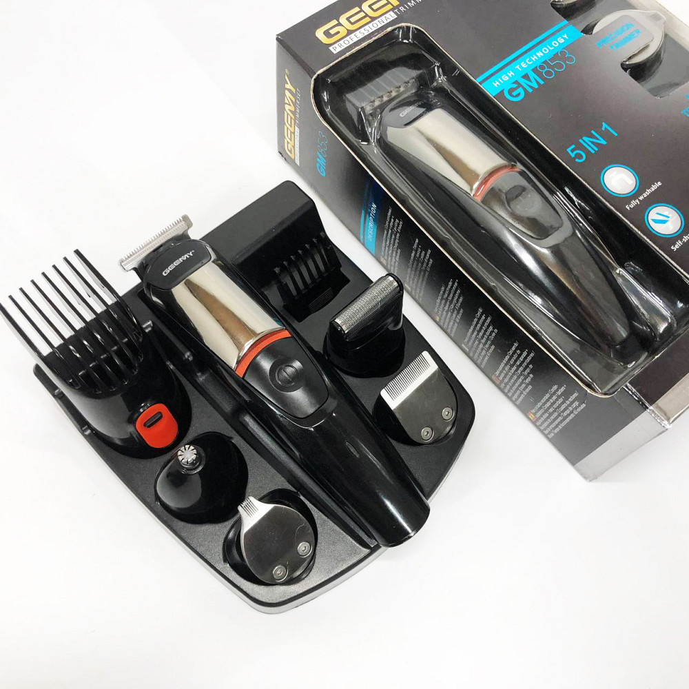 Машинка для стрижки с мощным аккумулятором, Профессиональный беспроводной триммер MI-36 Львов - изображение 2