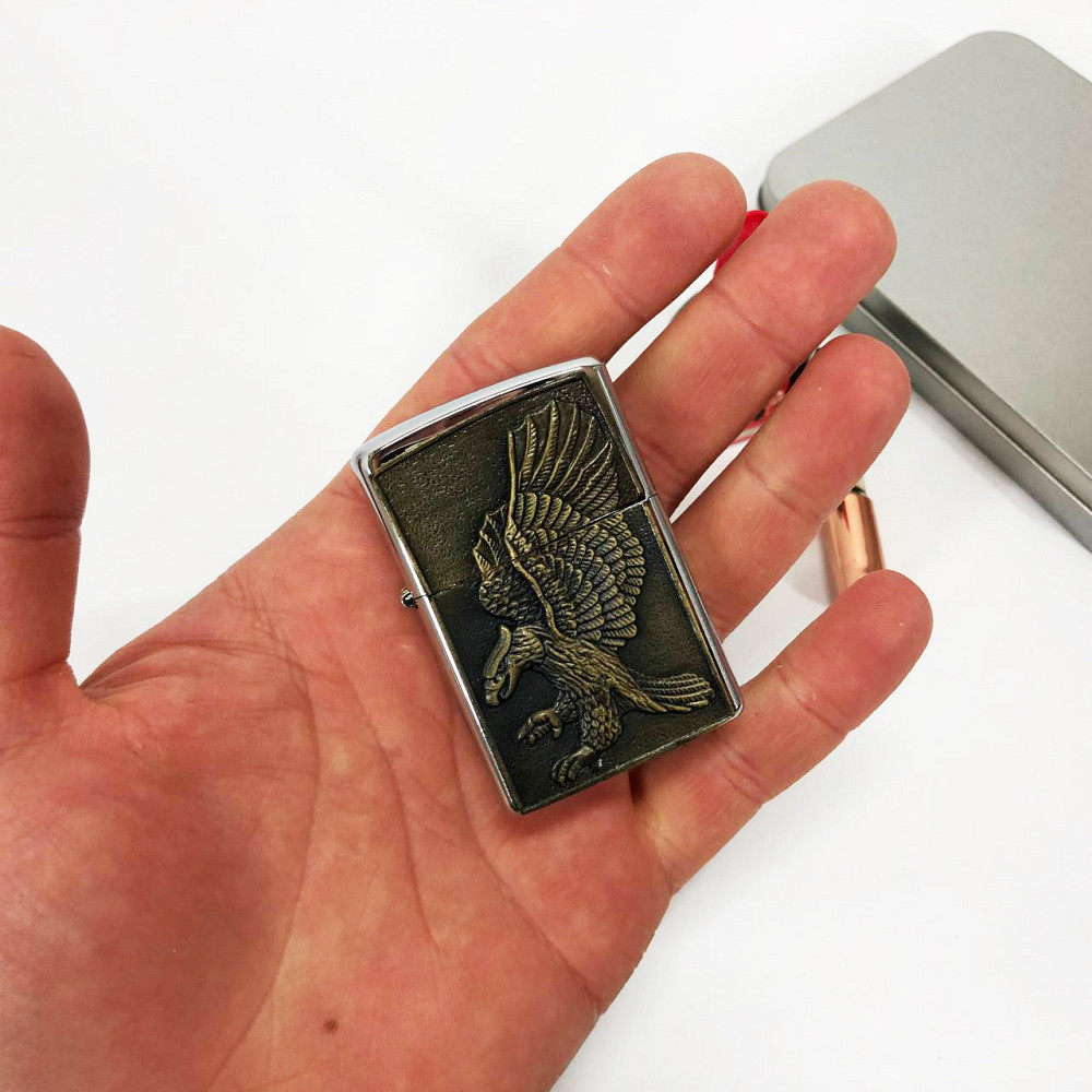 Стильная зажигалка в подарок N9, Зажигалки подарки для мужчин, Подарочные зажигалки GP-63 Львов - изображение 2