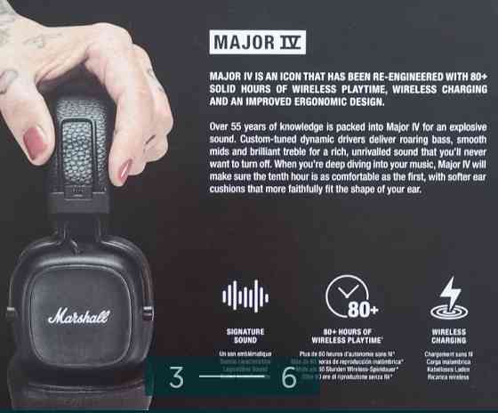 Наушники Marshall Major 4 Original. Киев