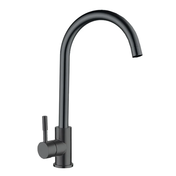 Смеситель для кухни MIXXUS SUS-011 GRAPHITE, с нерж. стали Харьков