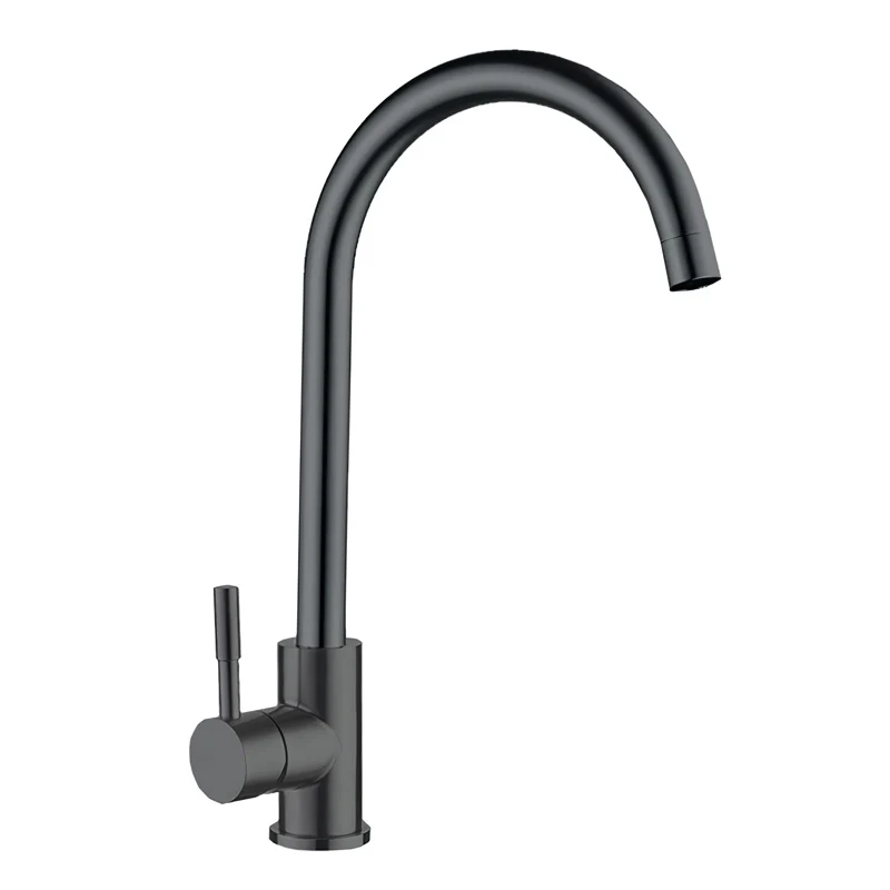 Смеситель для кухни MIXXUS SUS-011 GRAPHITE, с нерж. стали Харьков - изображение 1