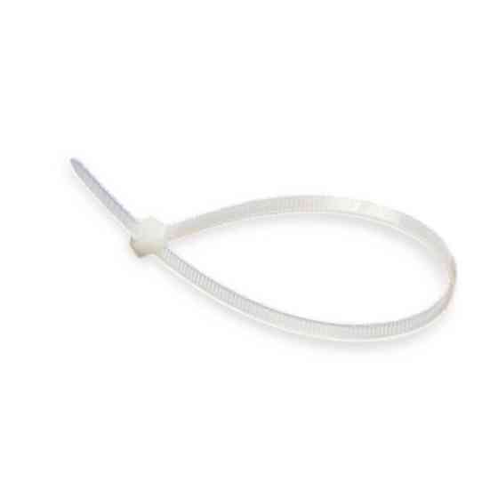 Хомут 450 x 7,6 чорний, d 4-120мм, 55кг пластиковий Мукачево