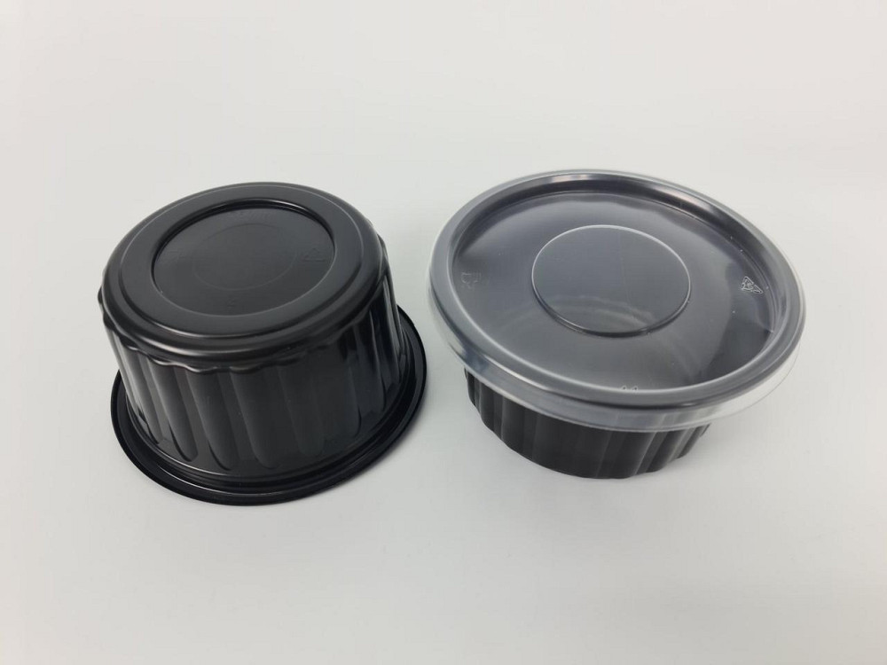 Супник черный ребристий D-115 (350 гр) Андрекс (50 шт) Харьков - изображение 4