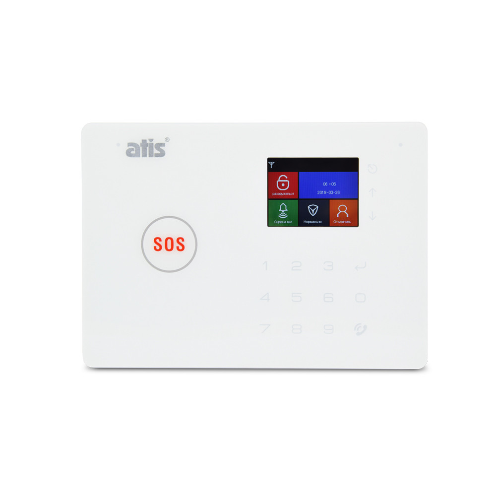 Комплект бездротової GSM і Wi-Fi сигналізації ATIS Kit GSM+WiFi 130T з підтримкою застосунку Tuya Smart Київ - фото 8