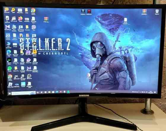 Монітор Samsung C24F390 в ідеальному стані! Київ