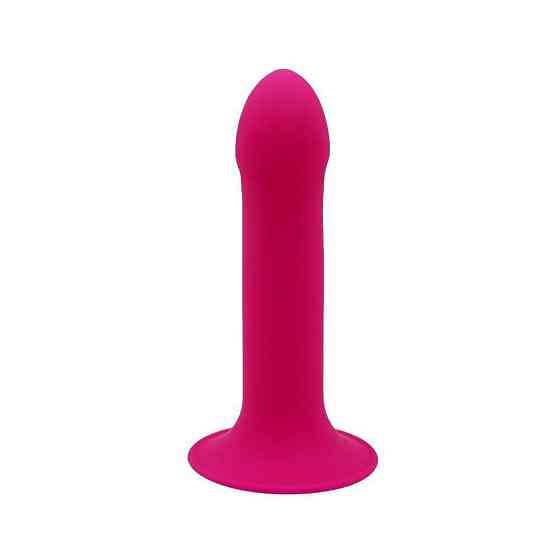 Дилдо з присоскою Adrien Lastic Hitsens 2 Pink, відмінно для страпона, макс. діам. 4см, довж. 16,7см Sex Aura Київ